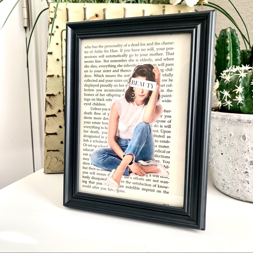 Handmade 5x7 Fashion Collage - Empower Theme - Picture 1 of 10